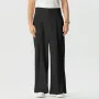 INCERUN Men's High-waisted Solid Wide-leg Trousers Comfy Loose Fit Casual Pants Plus Size
