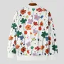 INCERUN Mens Colorful Floral Print Sweatshirts Comfortable Classic Crew Neck Casual White Sweatshirts for Men S-5XL