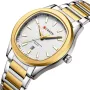 CURREN Men's Quartz Watch Waterproof Stainless Steel Calendar Wristwatch Business Casual Design with Watch Box Stylish