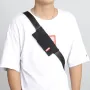 Sports Portable Elastic Mobile Phone Waist Bag Multi-layer Storage Bag for Outdoor Work Travel
