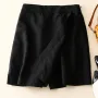 ZANZEA Women Commute Back Elastic Waist Solid Summer Casual Skirt Shorts