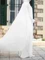 ZANZEA Plus Size Women Chiffon Kaftan Tunic Two-Piece Detachable Outside Bat Long Sleeve Maxi Dress