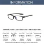 Ultralight Sports Reading Glasses Anti-blue Light Eyewear Glasses TR90 Frame Presbyopia Eyeglasses for Men Women