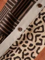 ChArmkpR Mens Ethnic Tribal Print Patchwork Button Up Long Sleeve Shirts