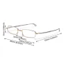 Folding Stretching Presbyopia Glasses Portable Anti Blue Light Reading Glasses Ultra-light Anti-fatigue Presbyopia Glasses Lighter Case