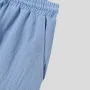 INCERUN Men Sets Summer Solid Color Casual Mens Two-piece Suits Lightweight Short Sleeved Shirt & Pant with Pockets