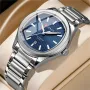 CURREN Men's Quartz Watch Waterproof Stainless Steel Calendar Wristwatch Business Casual Design with Watch Box Stylish