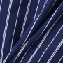Mens Striped Lapel Double Breasted Casual Shirt Comfortable Casual Long Sleeve Shirts Lapel Top for Big Men Large Size S-5XL
