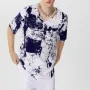 INCERUN Mens V Neck Ink Printing Chinese Style T-Shirts Casual Cotton Short Sleeve Tops Tees