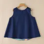 ZANZEA - Camisetas sin mangas con cuello redondo y estampado gráfico para mujer, estilo casual, estilo playero, de corte A