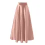 ZANZEA Stylish Women High Waist A-line Long Skirts Summer OL Work Skirt Jupe Female Solid Party Maxi Skirts Faldas Saia