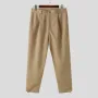 INCERUN Mens Two-piece Suits Trendy Sleeveless Double-breasted Suit Vest + Pants Casual Set Casual Sets Male Plus Size