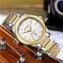 CURREN Men's Quartz Watch Waterproof Stainless Steel Calendar Wristwatch Business Casual Design with Watch Box Stylish