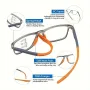 TR90 Reading Glasses Anti-blue Light High Definition Presbyopia Eyeglasses Men's Hyperopia Optical Eyewear Ultralight Sport Non-slip Eyeglasses Diopters To +3.5