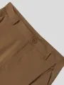 INCERUN Men Plain Cross Pleated High Waist Loose Fit Pants