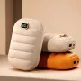 2 In 1 Portable Hand Warmer 4000MAH Double-sided Heating Hand Warmer Mini Heater Hand Warmer Electric Type C Rechargeable