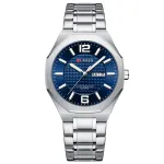 CURREN Men's Stainless Steel Quartz Watch Waterproof Calendar Business Casual Wristwatch Fashion Design with Watch Box