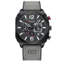 CURREN Jam Tangan Olahraga Pria Multifungsi Chronograph Quartz Watch Bercahaya Tahan Air Kalender Jam Tangan