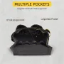 Tool bag Electrician Bag Waist Bag Thickened Canvas Oxford Cloth Hardware Tools Small Professional Tool Kit Multifunctional Waist Pack with Adjustable Belts