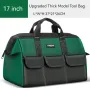 Large Capacity Handheld Tool Bag Carpentry Tools Electrician Bag Repair Wear-resistant Thickened Canvas Men's Field Use Storage Tool Bag