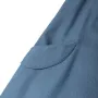 ZANZEA Women Fashion Denim Overalls Dress Summer Sleeveless Casual Loose Sundress Solid Color Maxi Dress With Pockets