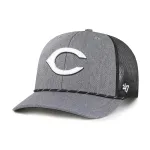 CINCINNATI REDS CARBON ROPE BVHATS 47 TRUCKER
