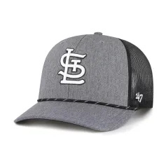 ST. LOUIS CARDINALS CARBON ROPE BVHATS 47 TRUCKER