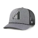 ARIZONA DIAMONDBACKS CARBON ROPE BVHATS 47 TRUCKER