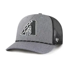 ARIZONA DIAMONDBACKS CARBON ROPE BVHATS 47 TRUCKER