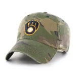 MILWAUKEE BREWERS CAMO BVHATS 47 CLEAN UP