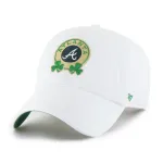 ATLANTA BRAVES ST. PADDYBVHATS S DOUBLE SHAMROCK BVHATS 47 CLEAN UP