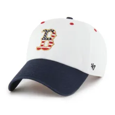 BOSTON RED SOX PATRIOTIC FLAG FILL BVHATS 47 CLEANUP