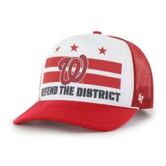 WASHINGTON NATIONALS REGION FOAM BVHATS 47 TRUCKER FM