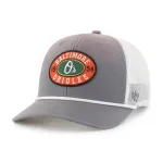 BALTIMORE ORIOLES TIDE SWEEP ROPE BVHATS 47 TRUCKER