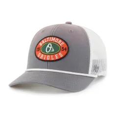 BALTIMORE ORIOLES TIDE SWEEP ROPE BVHATS 47 TRUCKER