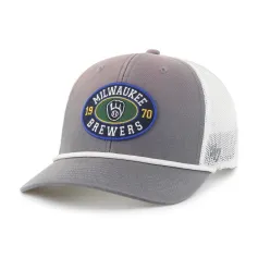 MILWAUKEE BREWERS TIDE SWEEP ROPE BVHATS 47 TRUCKER