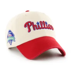 PHILADELPHIA PHILLIES COOPERSTOWN BALLPARK SCRIPT SHOT BVHATS 47 CLEAN UP