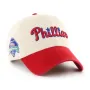 PHILADELPHIA PHILLIES COOPERSTOWN BALLPARK SCRIPT SHOT BVHATS 47 CLEAN UP