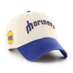 SEATTLE MARINERS COOPERSTOWN BALLPARK SCRIPT SHOT BVHATS 47 CLEAN UP