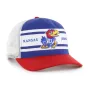 KANSAS JAYHAWKS GRIDIRON SUPER STRIPE BVHATS 47 HITCH RELAXED FIT