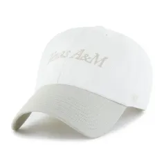 TEXAS A&M AGGIES FOUNDATION SCRIPT TWO TONE BVHATS 47 CLEAN UP