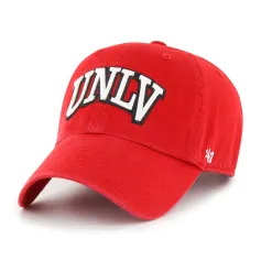 UNLV NEVADA LAS VEGAS REBELS BVHATS 47 CLEAN UP
