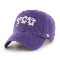 TEXAS CHRISTIAN HORNED FROGS TCU BVHATS 47 CLEAN UP