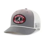 ALABAMA CRIMSON TIDE TIDE SWEEP ROPE BVHATS 47 TRUCKER