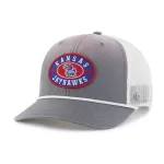 KANSAS JAYHAWKS TIDE SWEEP ROPE BVHATS 47 TRUCKER