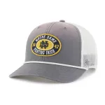 NOTRE DAME FIGHTING IRISH TIDE SWEEP ROPE BVHATS 47 TRUCKER