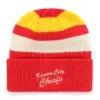 KANSAS CITY CHIEFS CLUBHOUSE JENNINGS BVHATS 47 CUFF KNIT