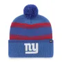 NEW YORK GIANTS FADEOUT BVHATS 47 CUFF KNIT