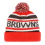 CLEVELAND BROWNS HANGTIME BVHATS 47 CUFF KNIT YOUTH