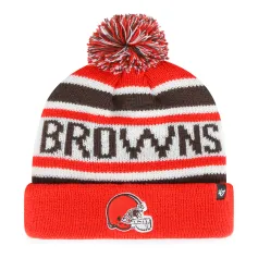 CLEVELAND BROWNS HANGTIME BVHATS 47 CUFF KNIT YOUTH
